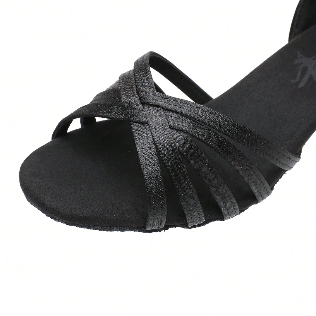 Sandale cu toc SHEIN, negru