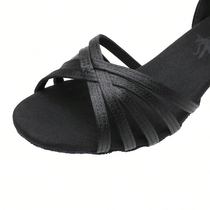 Sandale cu toc SHEIN, negru