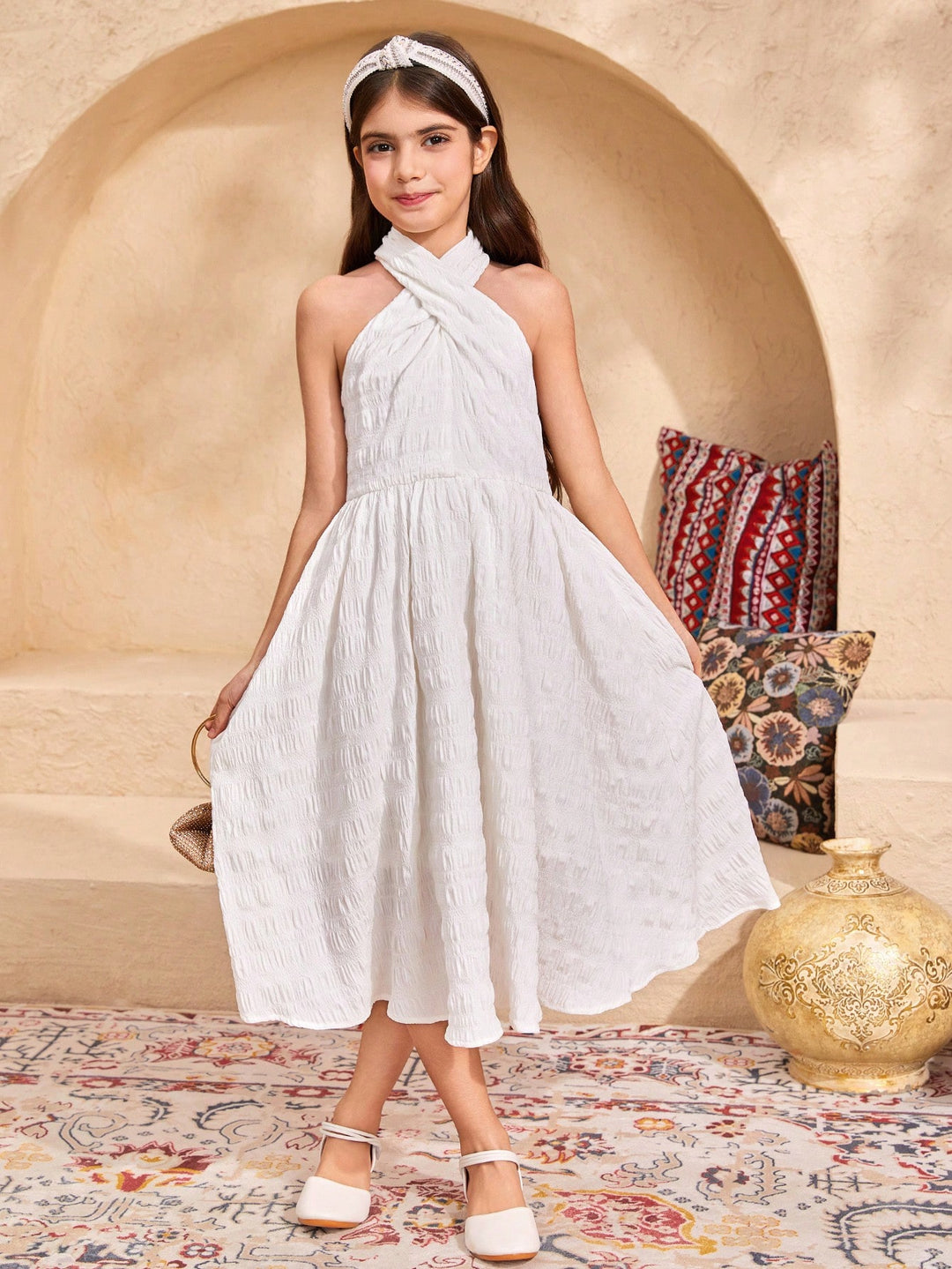Rochie SHEIN, alb