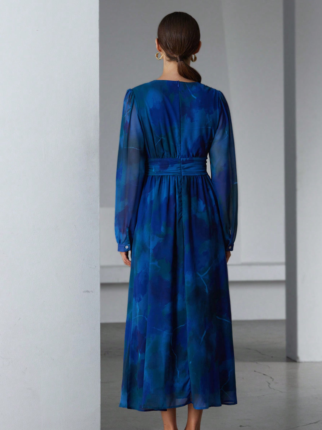 Rochie maxi SHEIN, mix culori