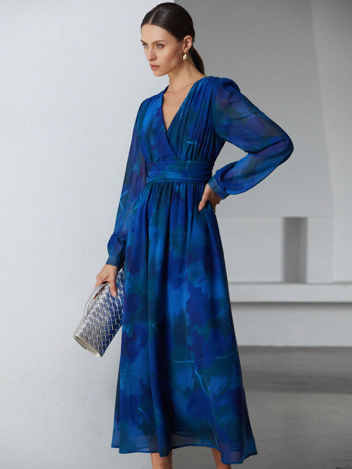 Rochie maxi SHEIN, mix culori