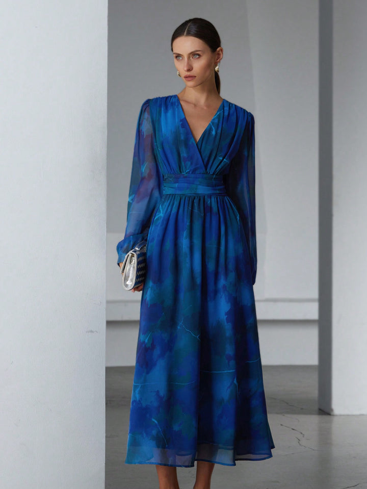 Rochie maxi SHEIN, mix culori