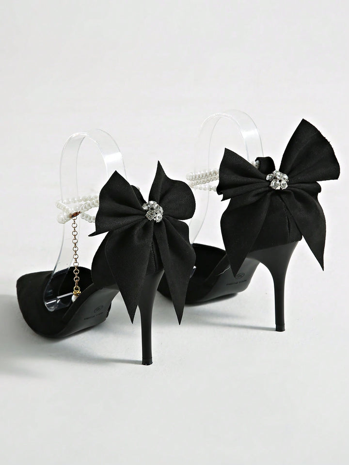 Pantofi cu toc SHEIN, negru