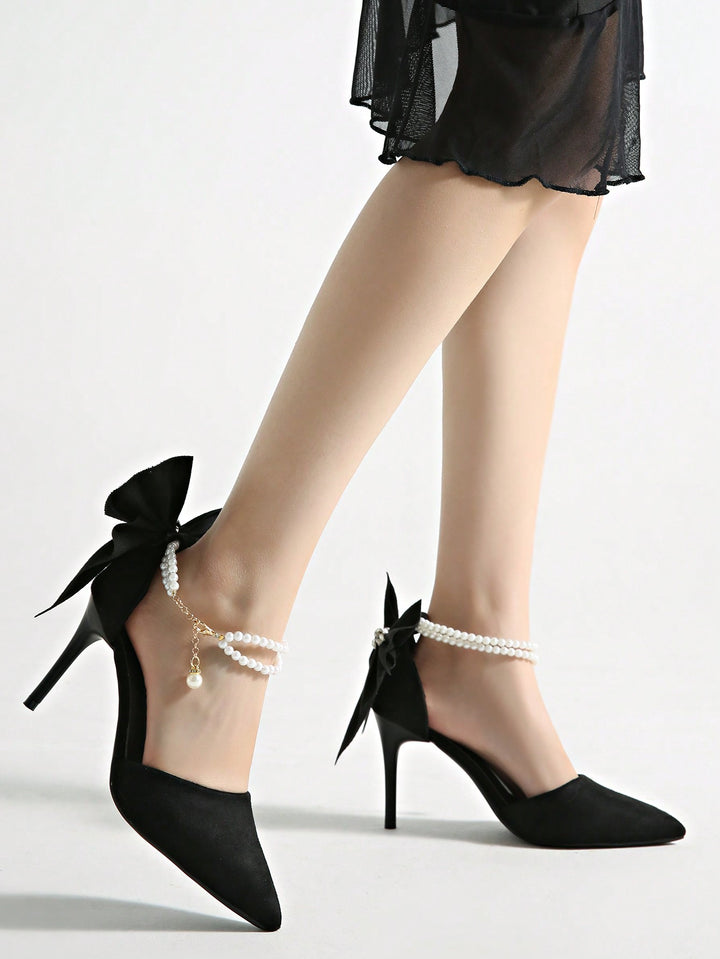 Pantofi cu toc SHEIN, negru