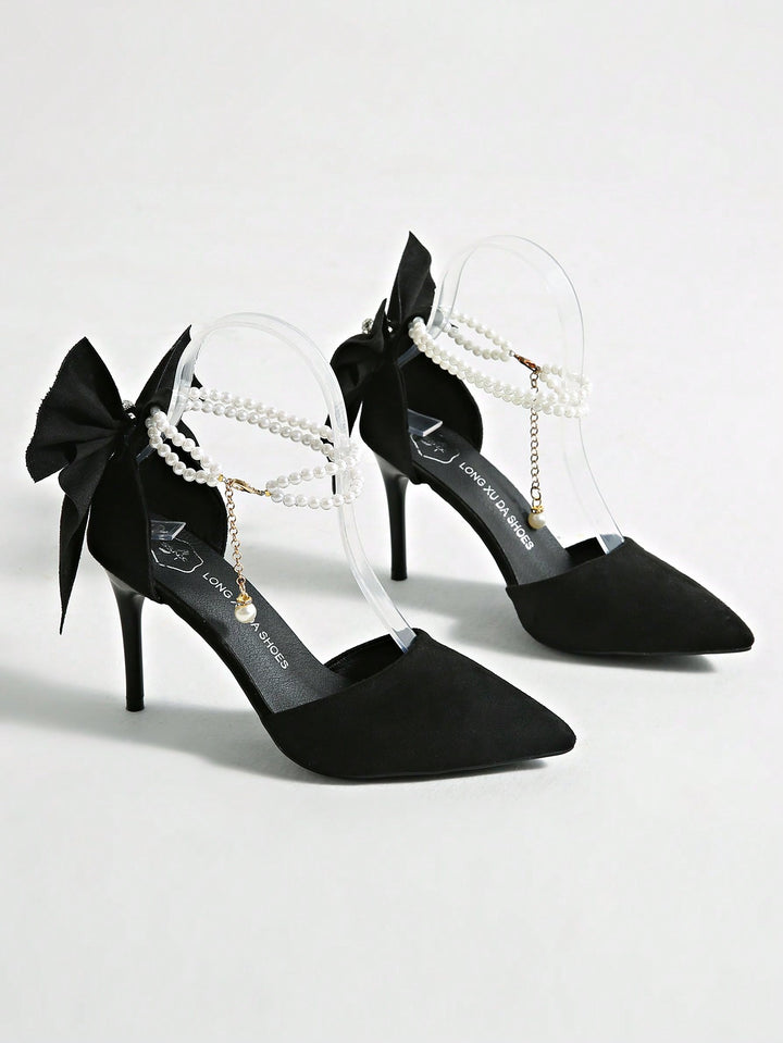 Pantofi cu toc SHEIN, negru