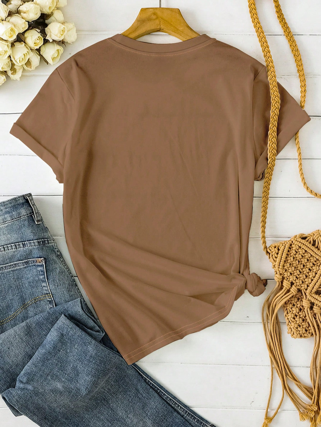 Tricou SHEIN, maro