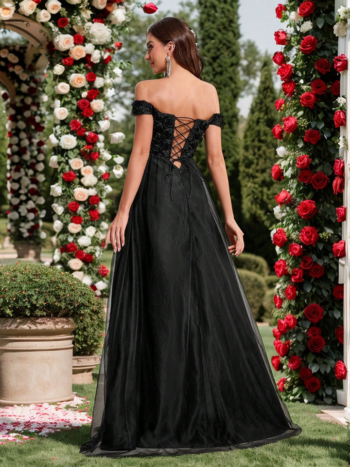 Rochie de ocazie SHEIN, negru