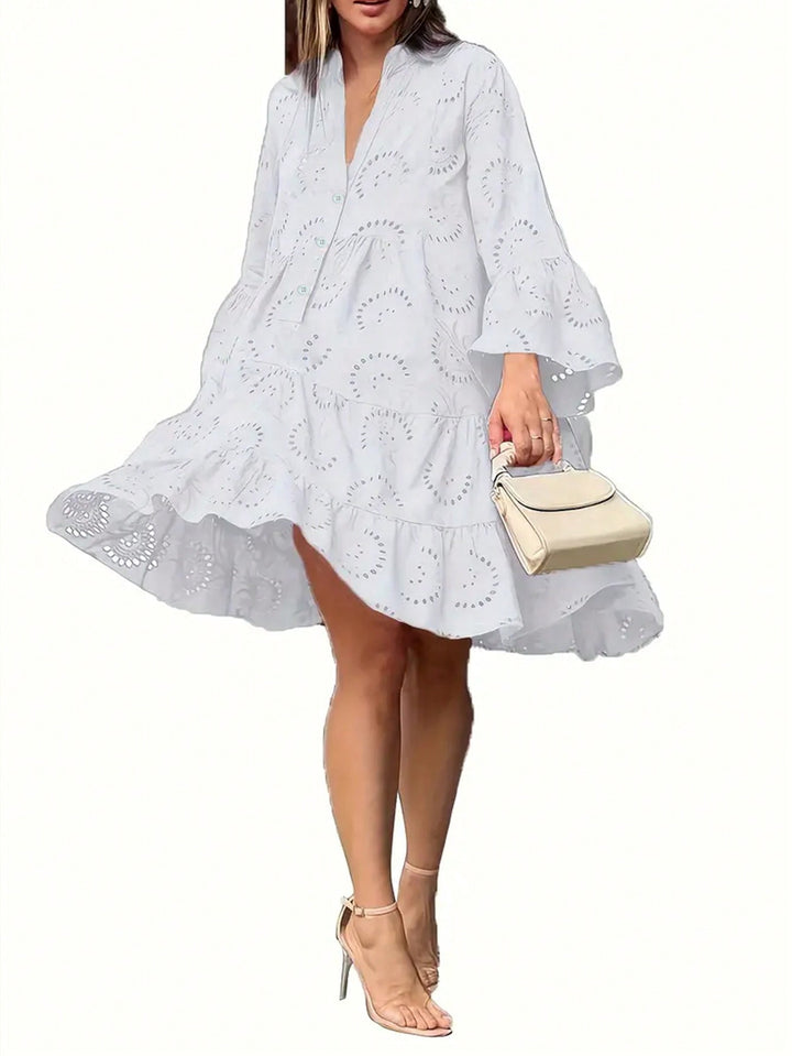 Rochie scurtă SHEIN, alb