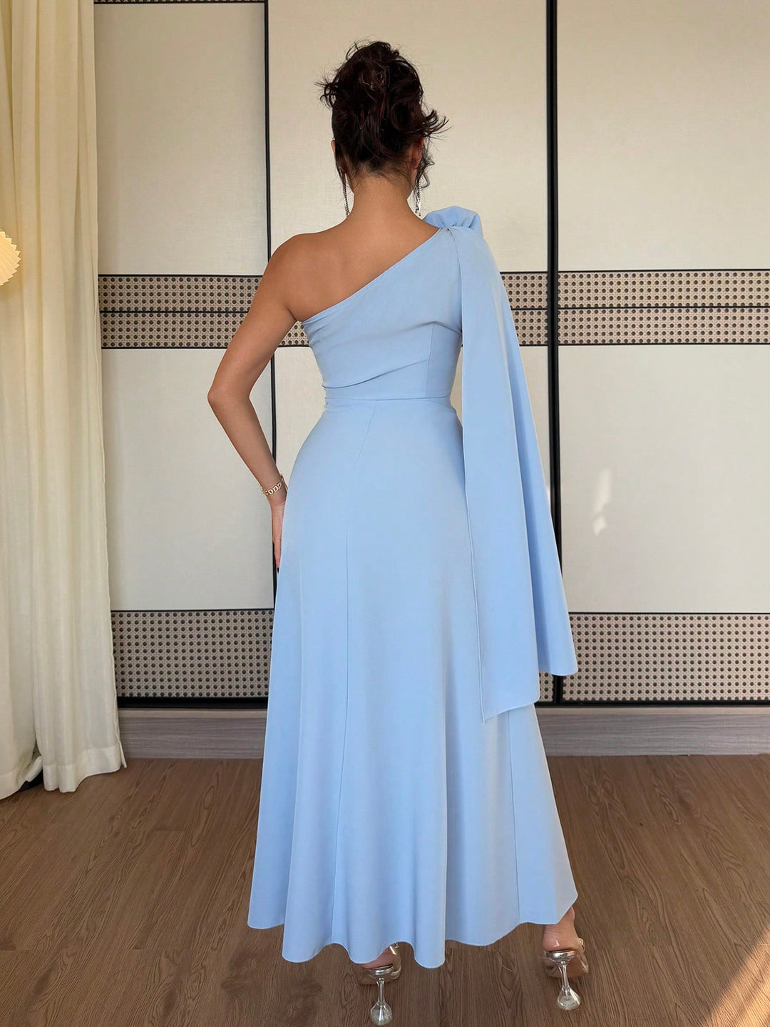 Rochie maxi SHEIN, albastru