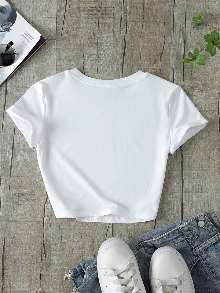 Tricou SHEIN, alb