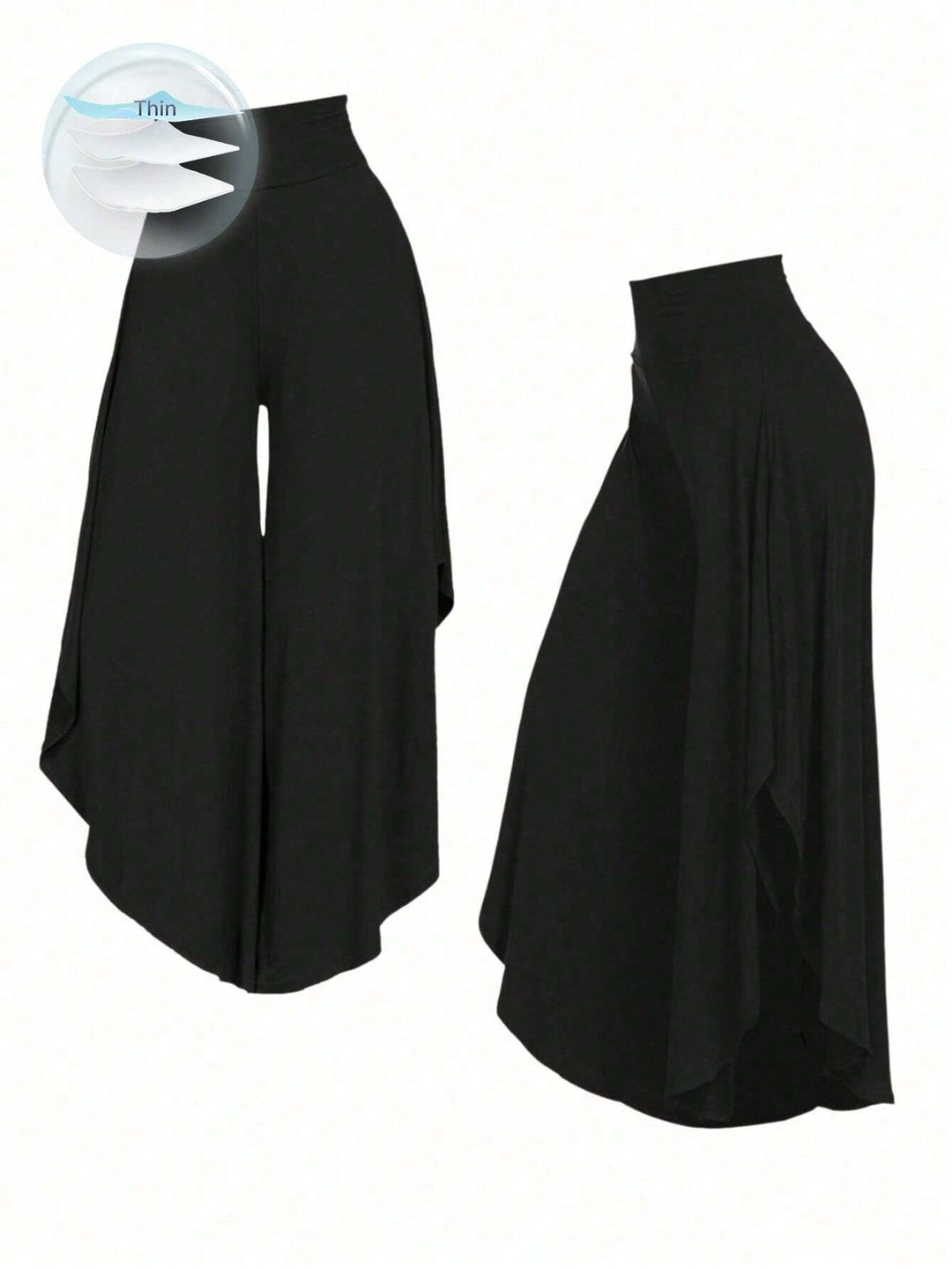 Pantaloni SHEIN, negru