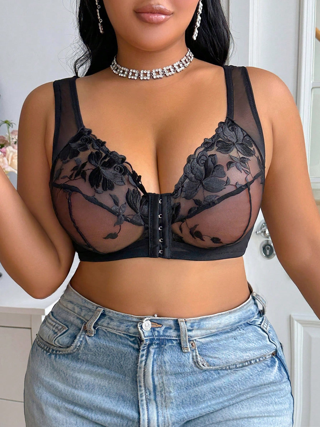 Sutien SHEIN, negru