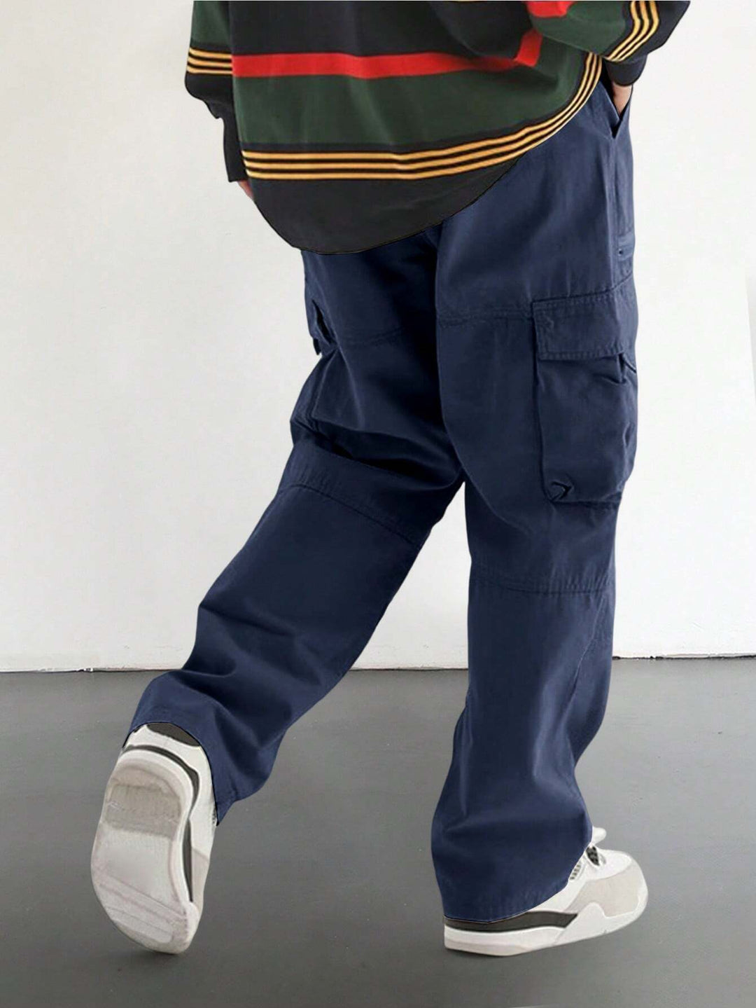 Pantaloni SHEIN, albastru