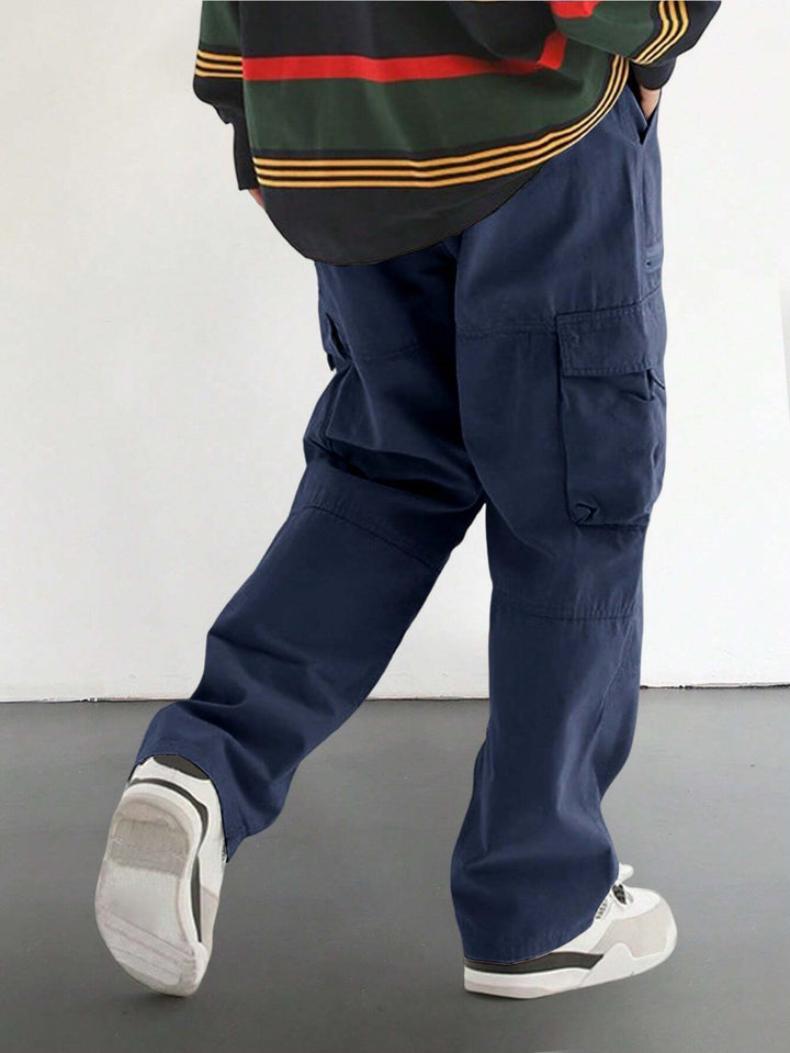 Pantaloni SHEIN, albastru