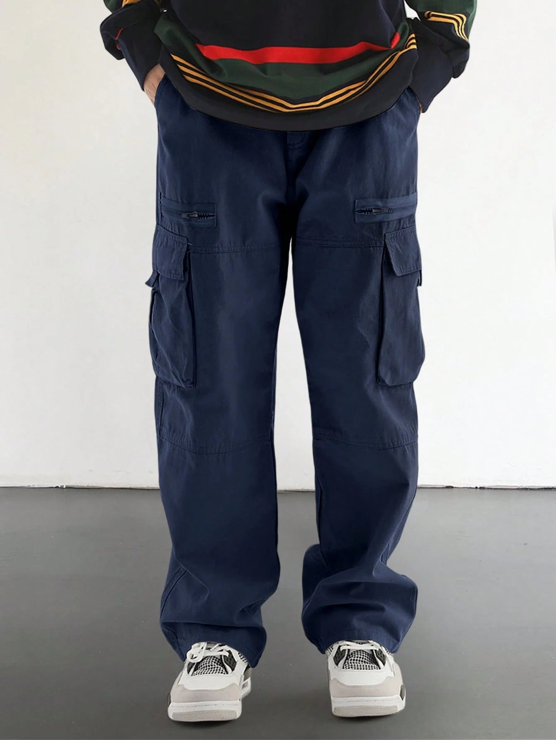 Pantaloni SHEIN, albastru