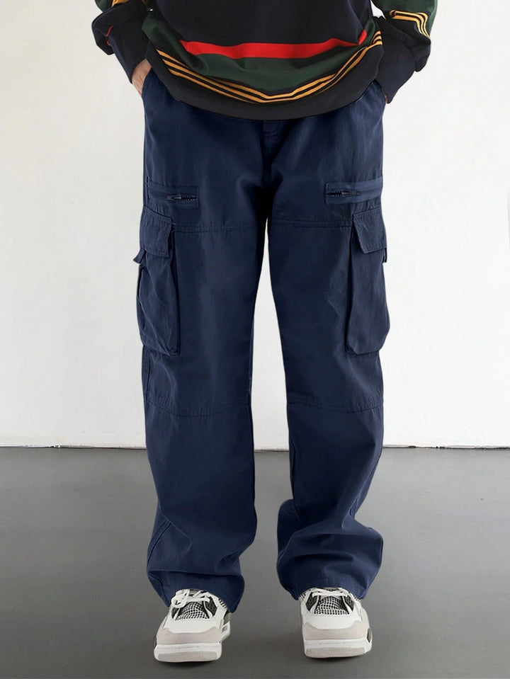 Pantaloni SHEIN, albastru