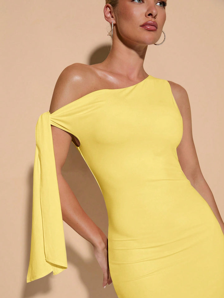 Rochie maxi SHEIN, galben