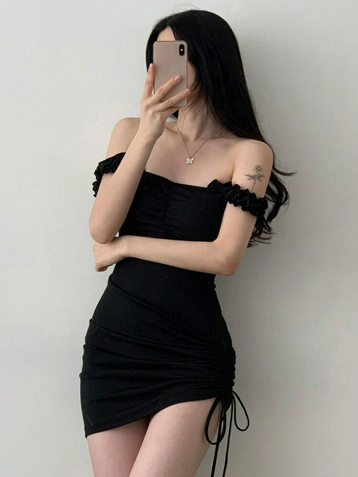 Rochie mini SHEIN, negru