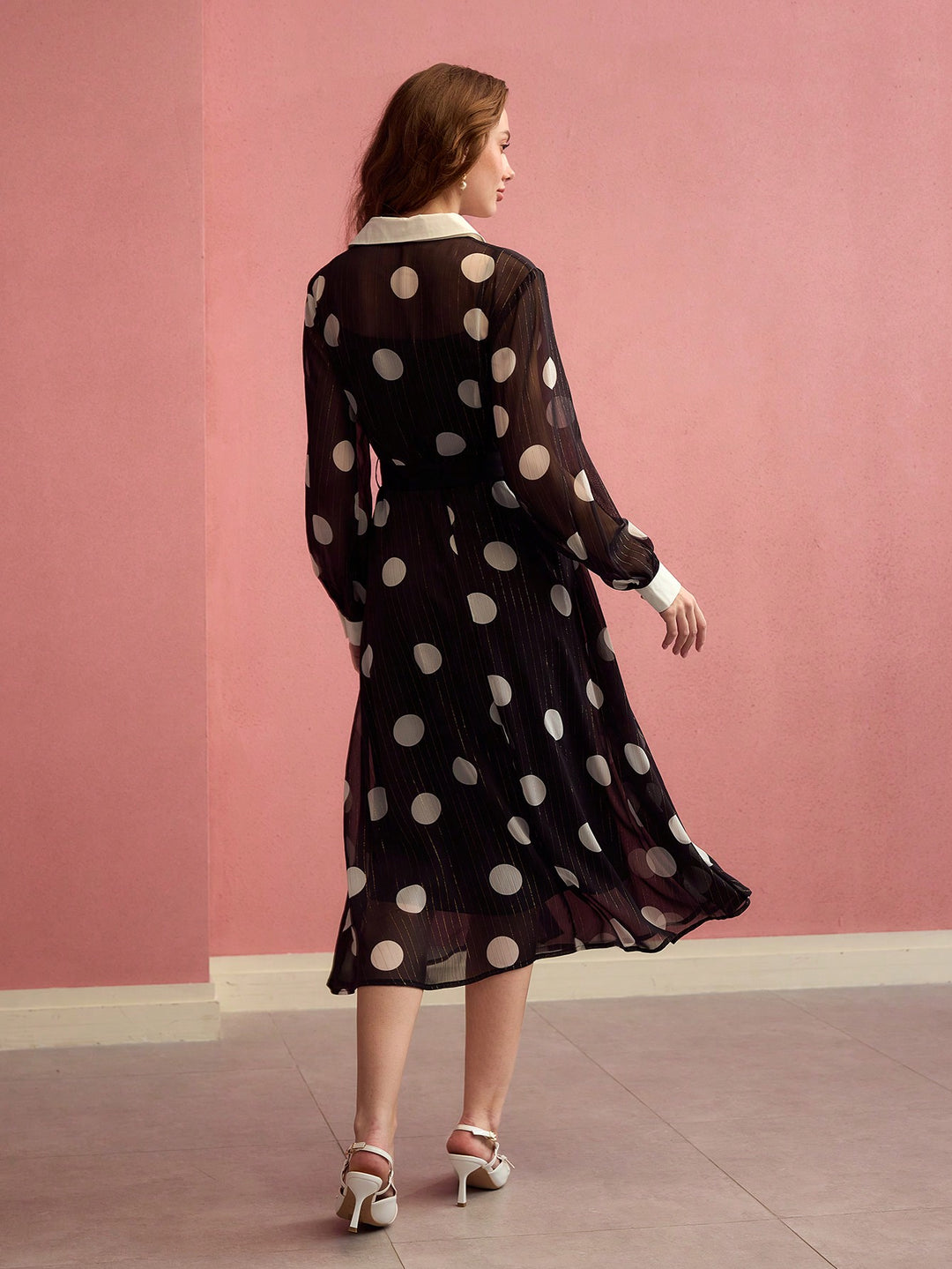 Rochie midi SHEIN, mix culori