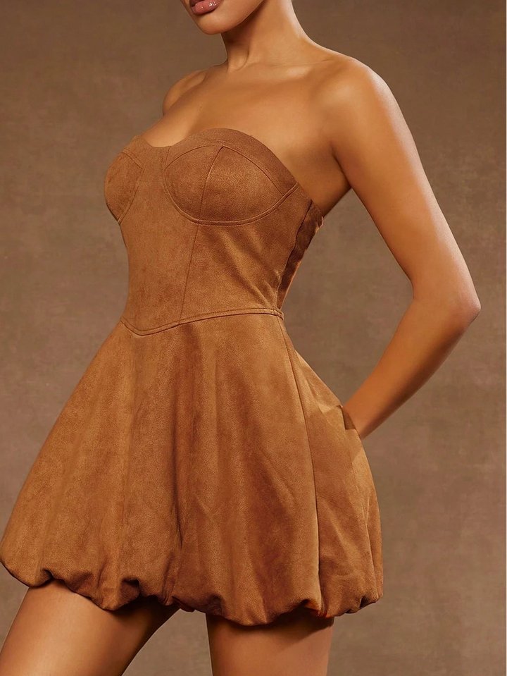 Rochie mini Shein, cărămiziu
