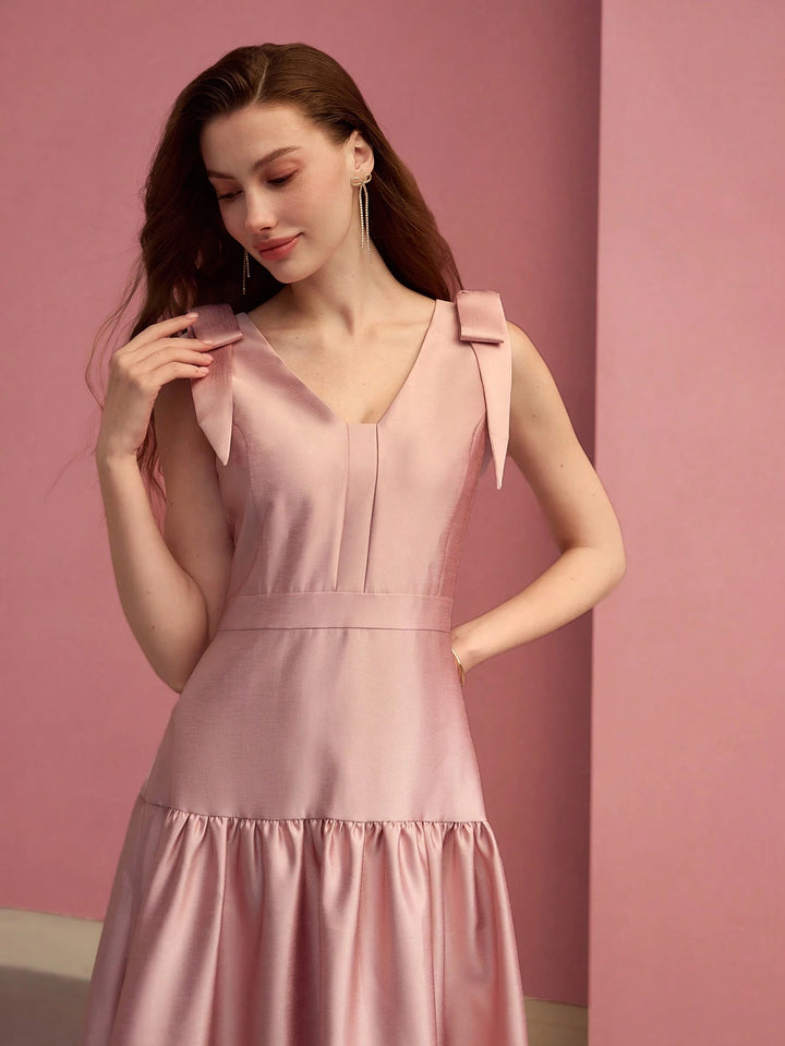 Rochie midi SHEIN, roz