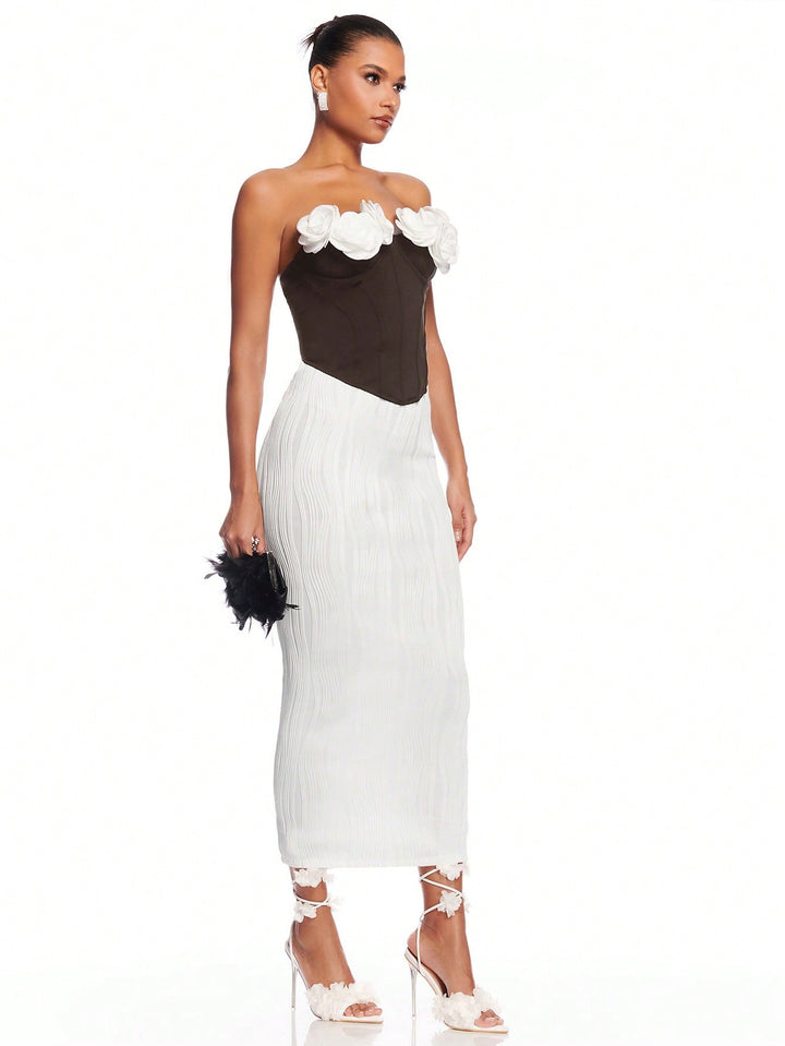 Corset SHEIN, maro