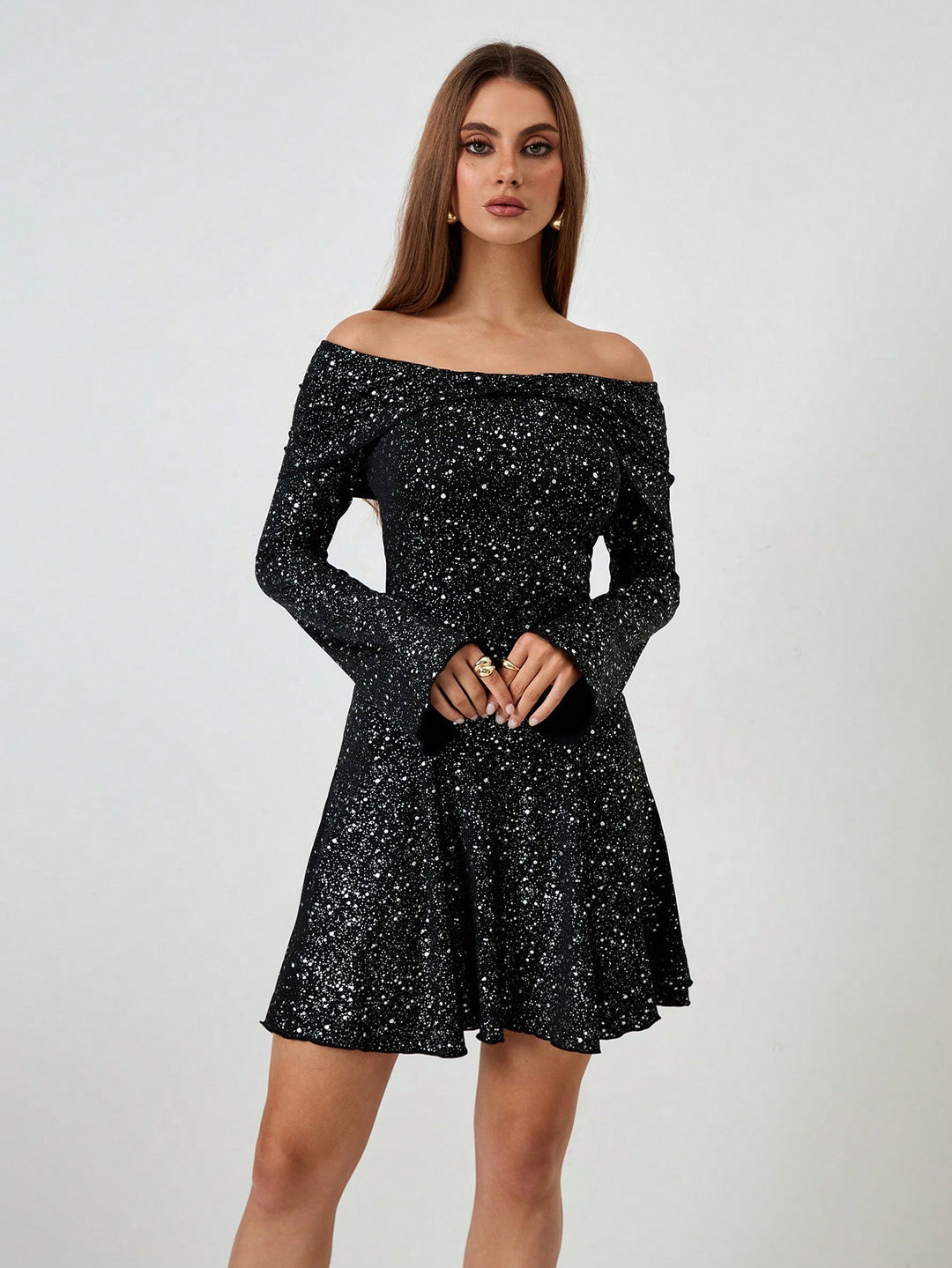 Rochie mini SHEIN, negru