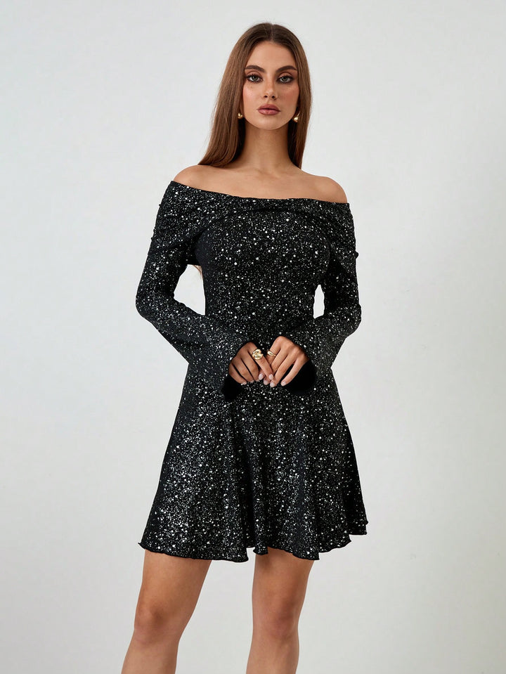 Rochie mini SHEIN, negru