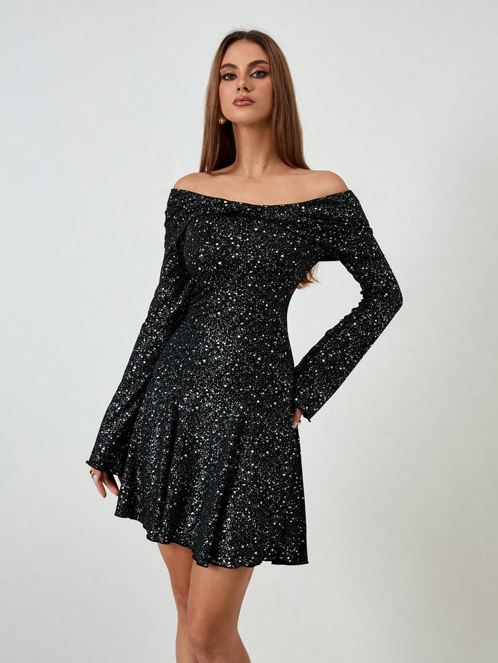 Rochie mini SHEIN, negru