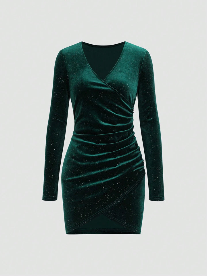 Rochie midi Shein, verde