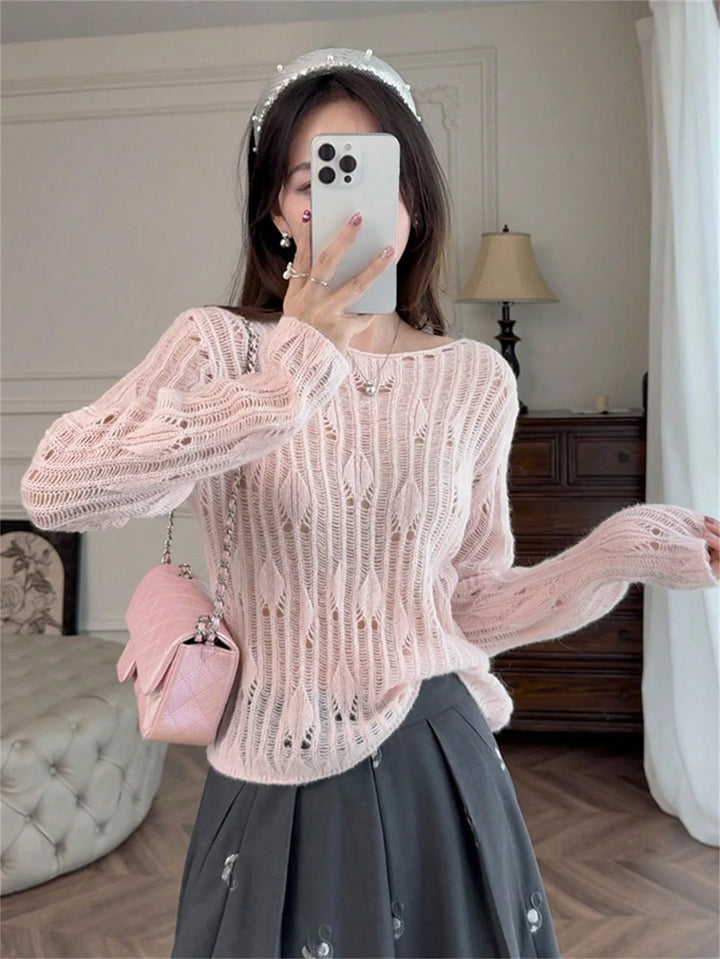 Pulover SHEIN, roz