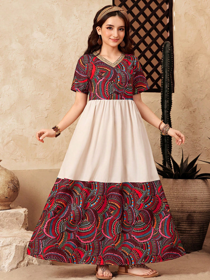Rochie lungă SHEIN, mix culori