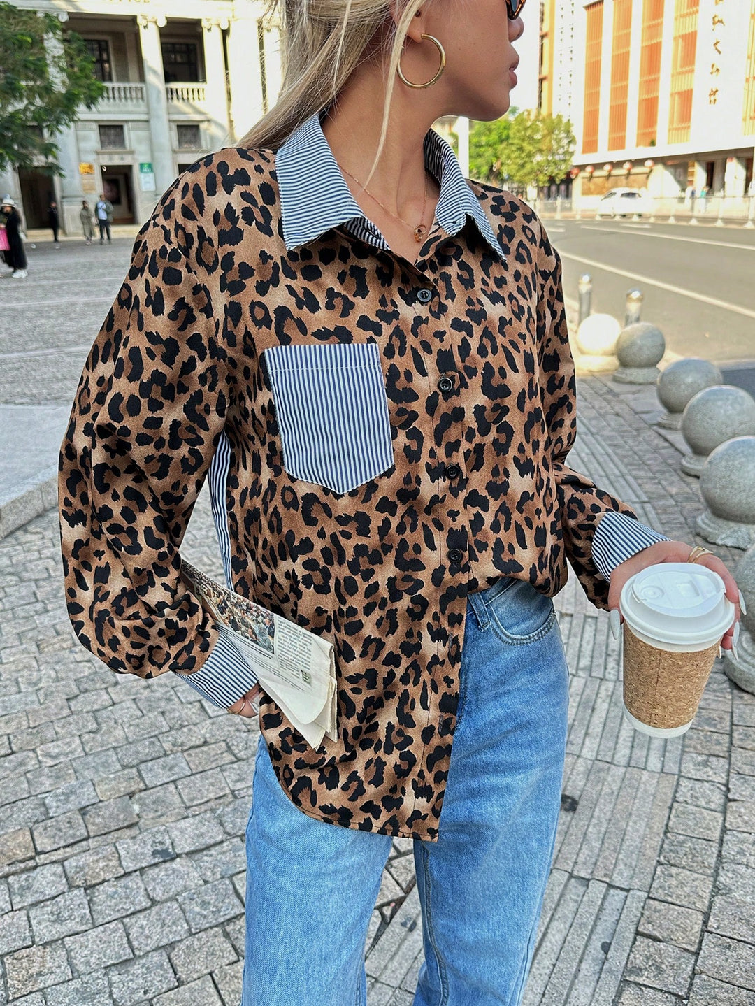 Cămașă SHEIN, mix culori