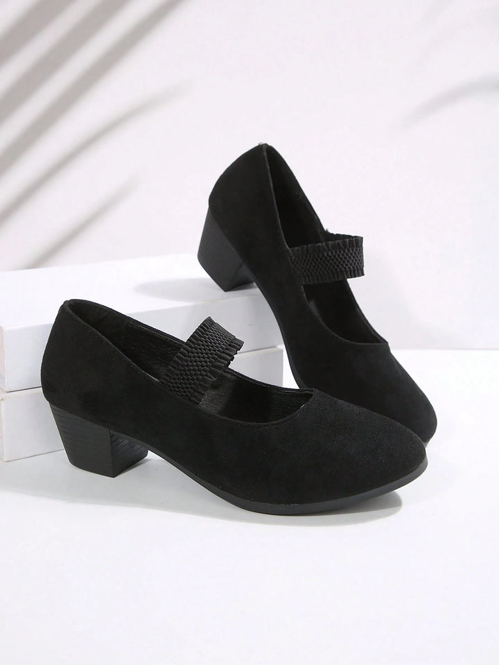 Pantofi cu toc SHEIN, negru