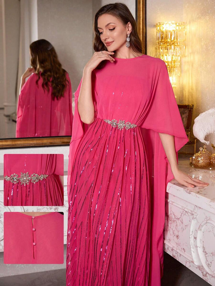 Rochie de ocazie SHEIN, roz