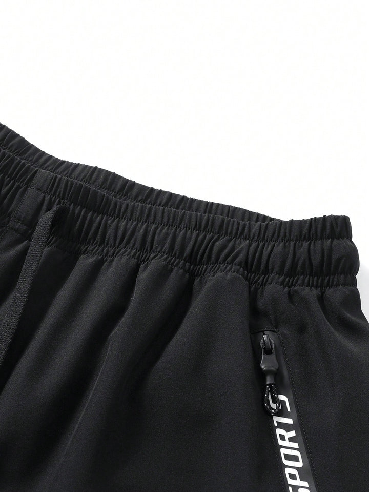 Pantaloni scurți SHEIN, negru