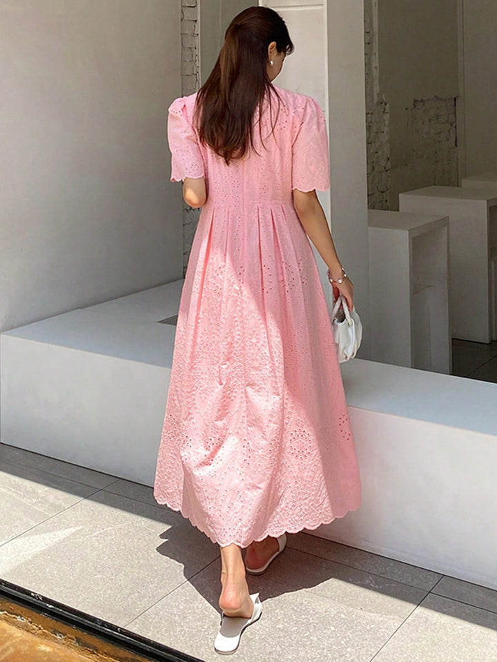 Rochie maxi SHEIN, roz