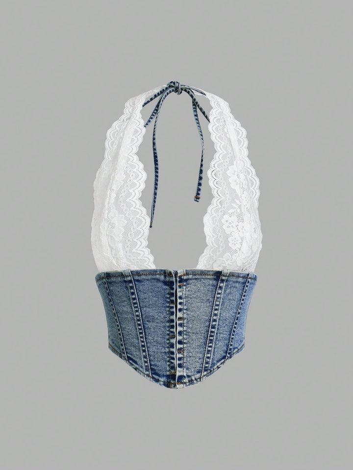 Top SHEIN, albastru