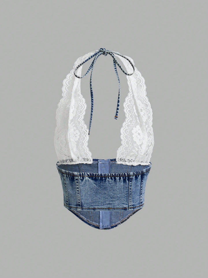 Top SHEIN, albastru