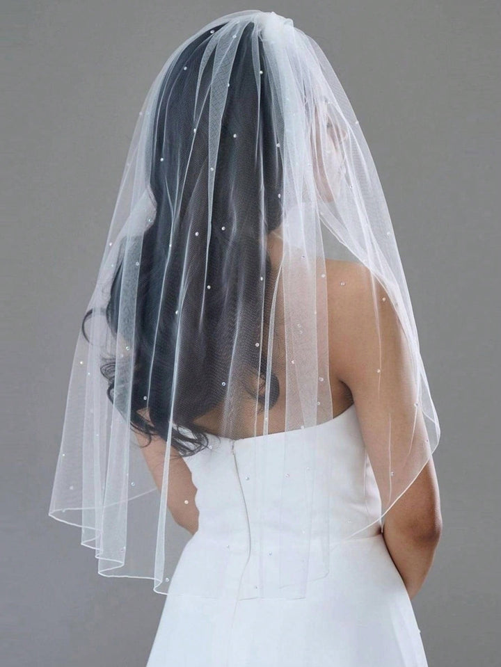 Voal de mireasă SHEIN, bej