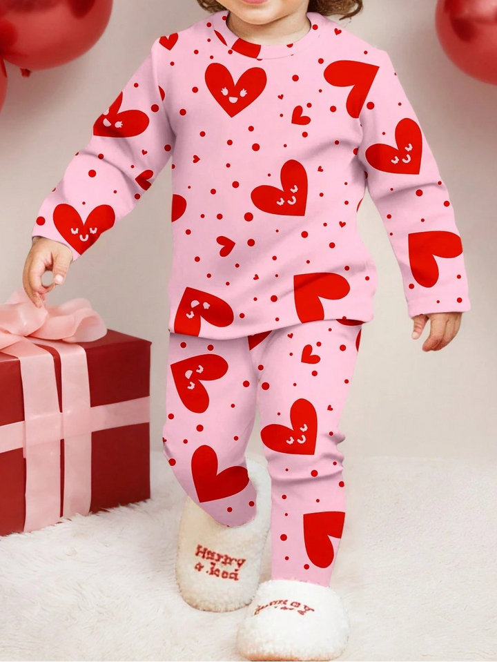 Compleu pijamale SHEIN, roz