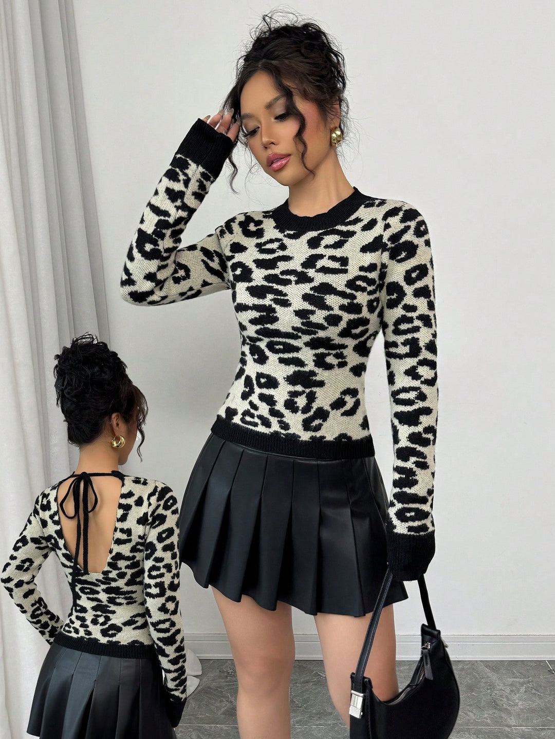 Pulover SHEIN, negru