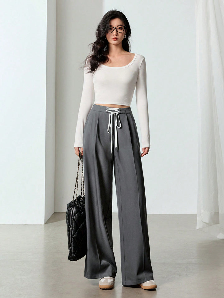 Pantaloni SHEIN, gri