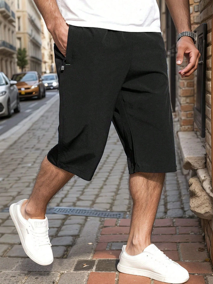 Pantaloni scurți SHEIN, negru
