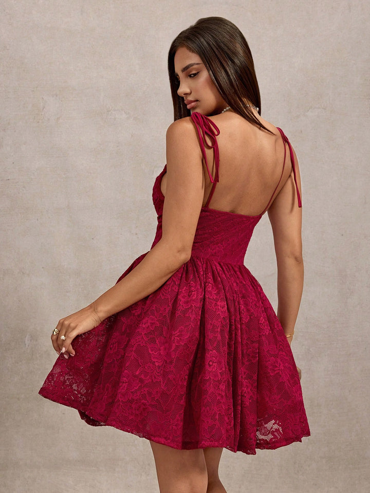 Rochie mini SHEIN, vișiniu