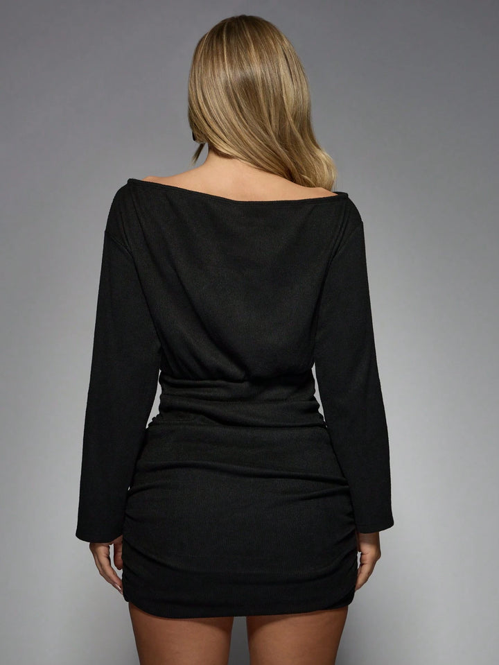 Rochie mini SHEIN, negru