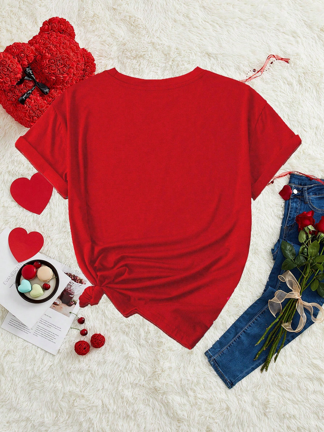 Tricou SHEIN, roșu