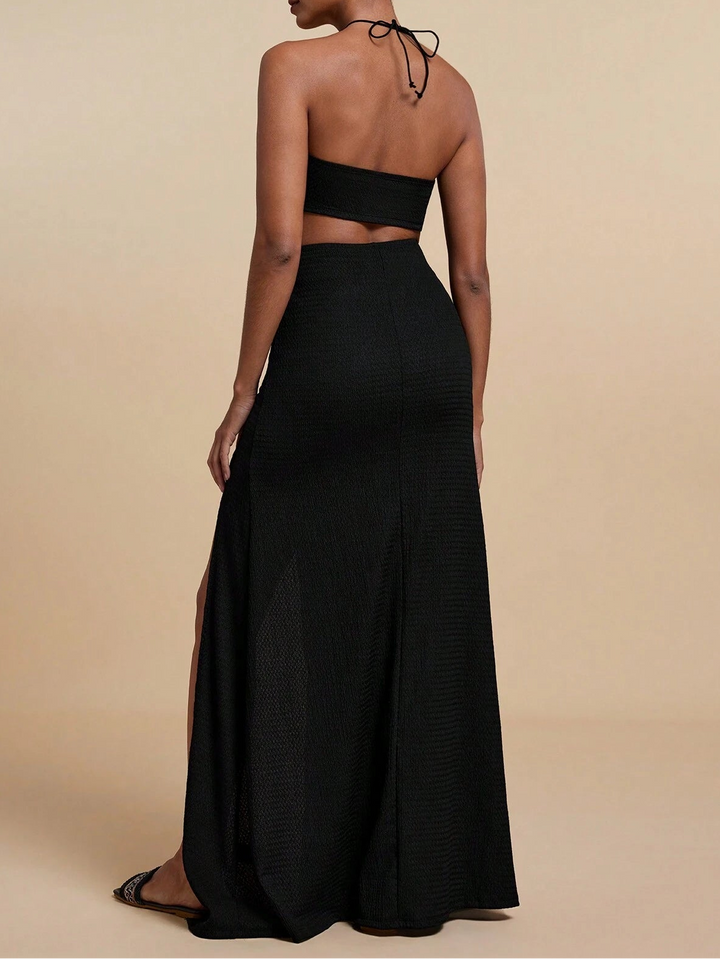 Rochie midi SHEIN, negru