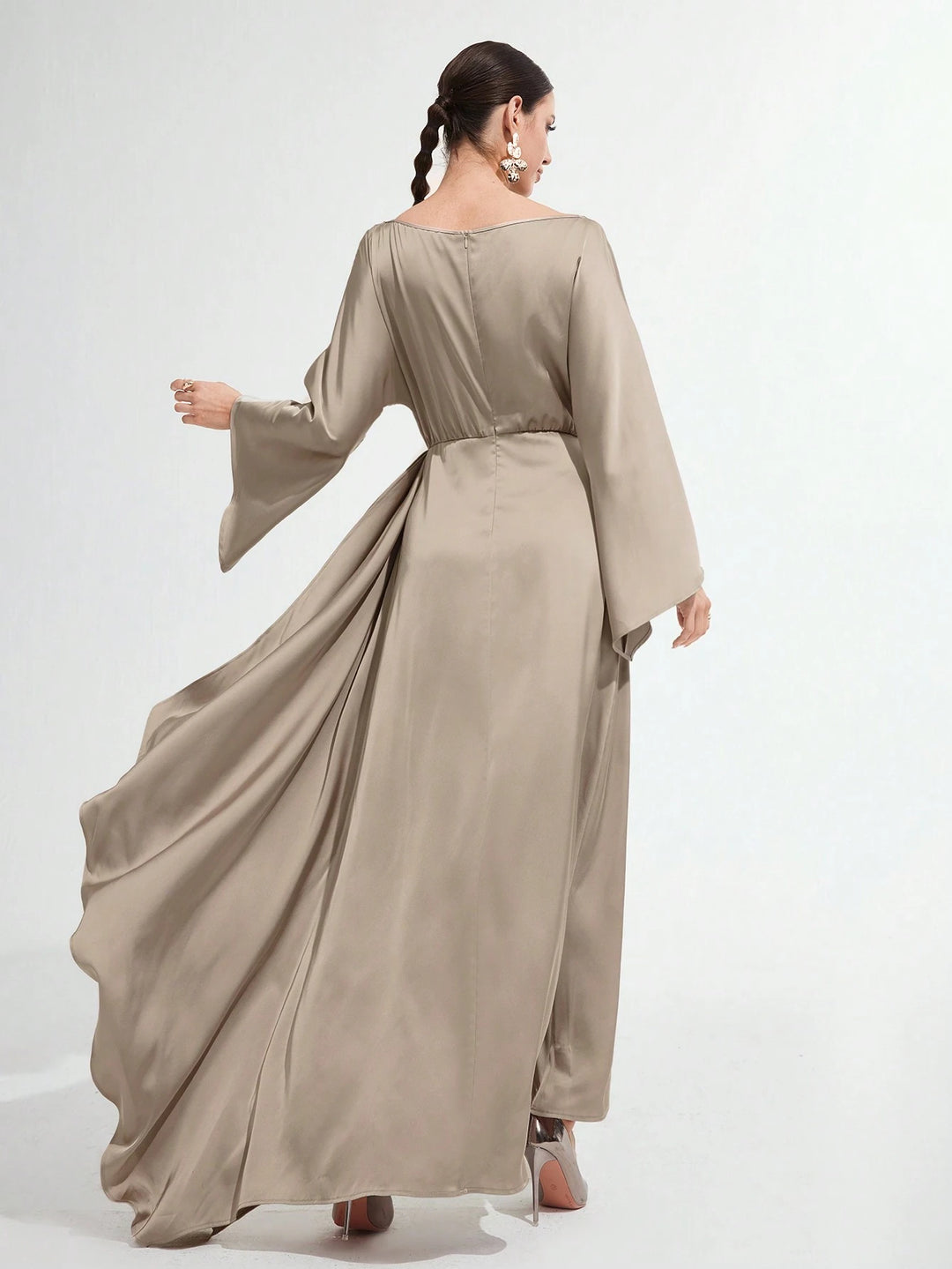 Shein maxi ruha, bézs