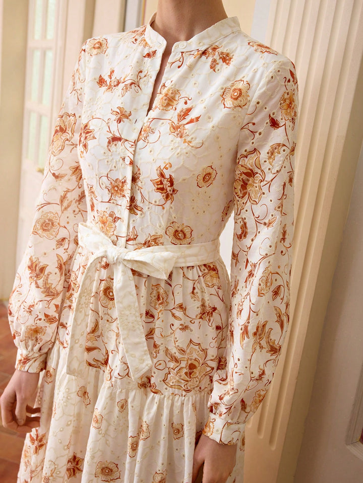 Rochie maxi SHEIN, mix culori